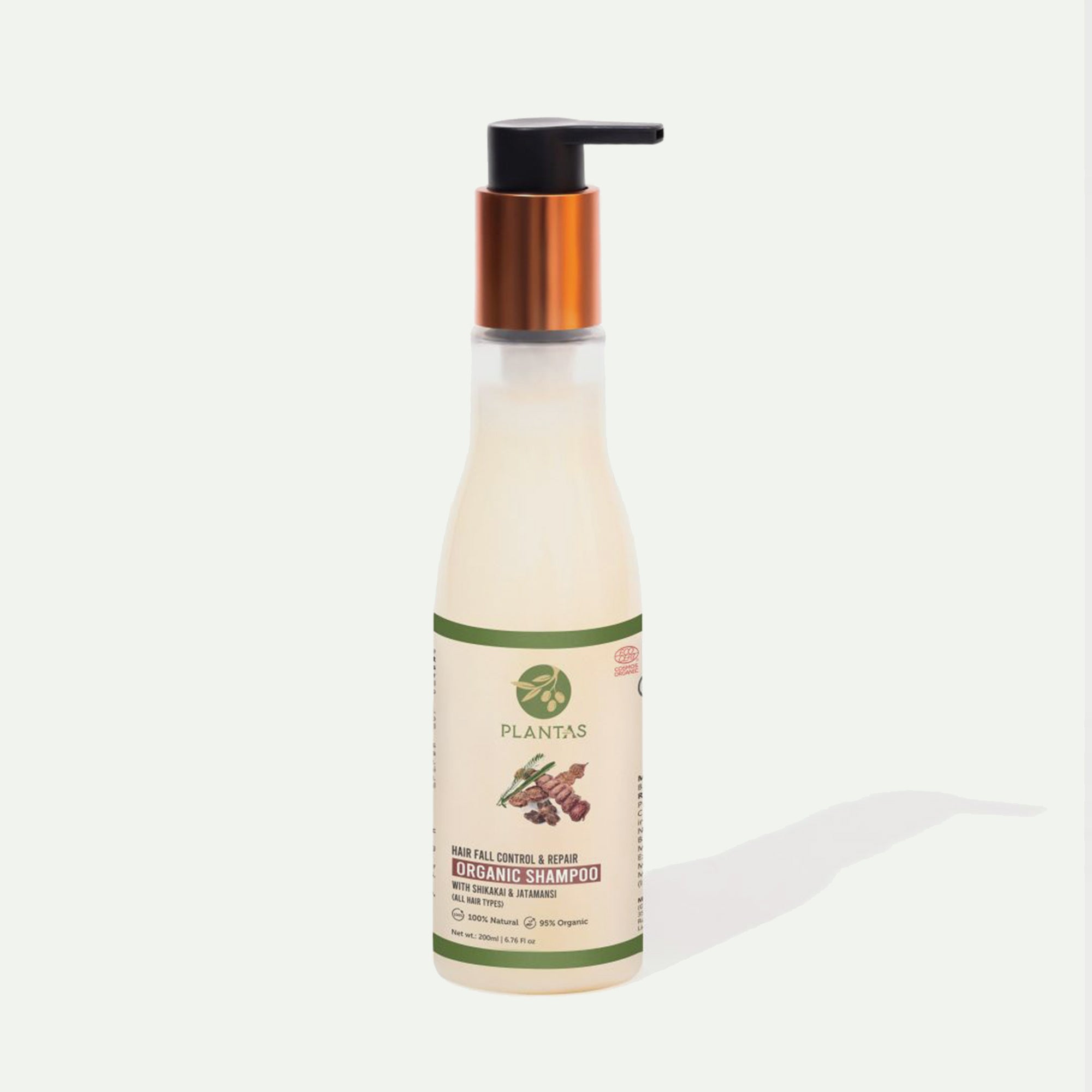Plantas Organic Shampoo - Hairfall Control and Repair image 0