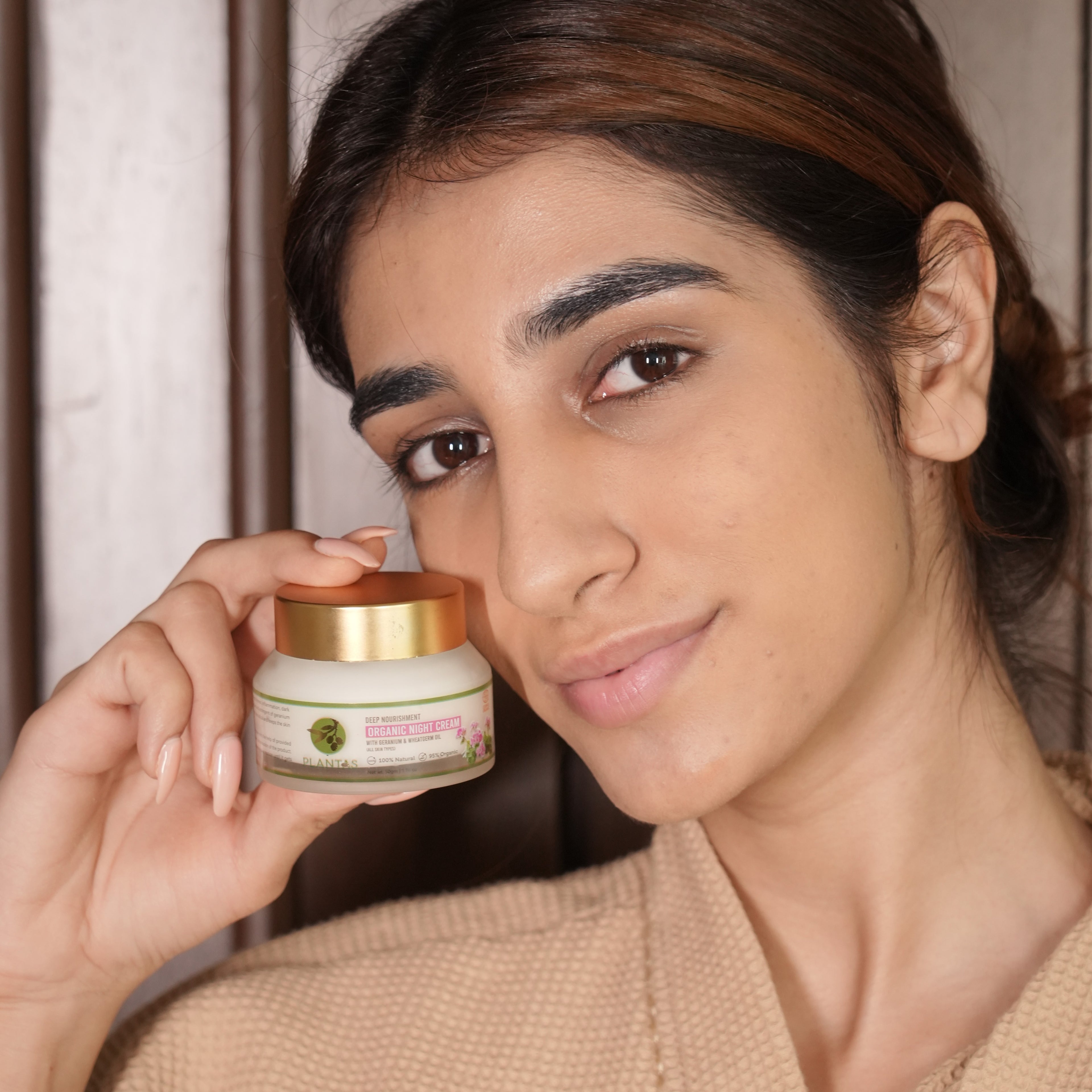 Plantas Organic Night Cream - Deep Nourishing image 1