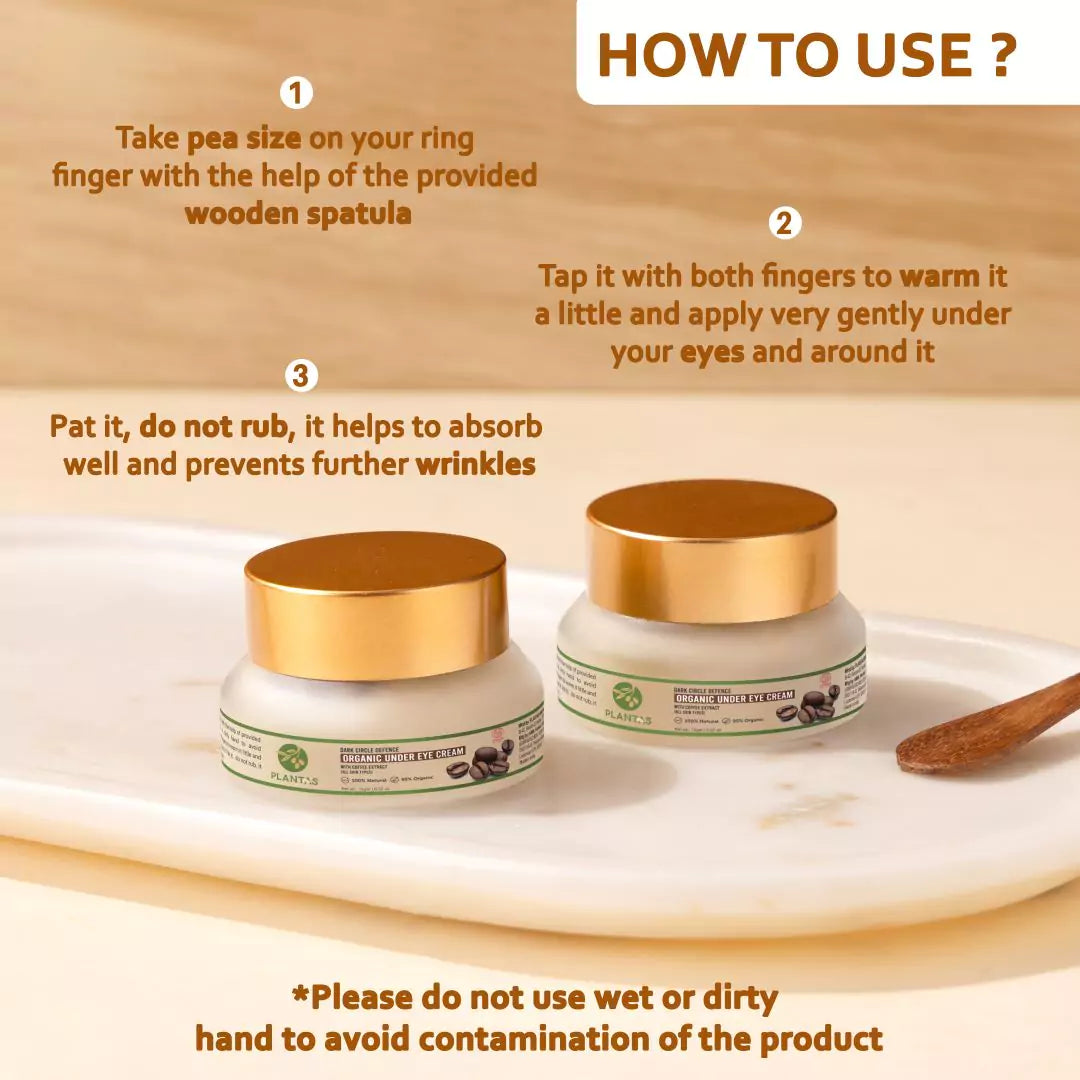 Plantas Organic Under Eye Cream - Dark Circle Defence image 3