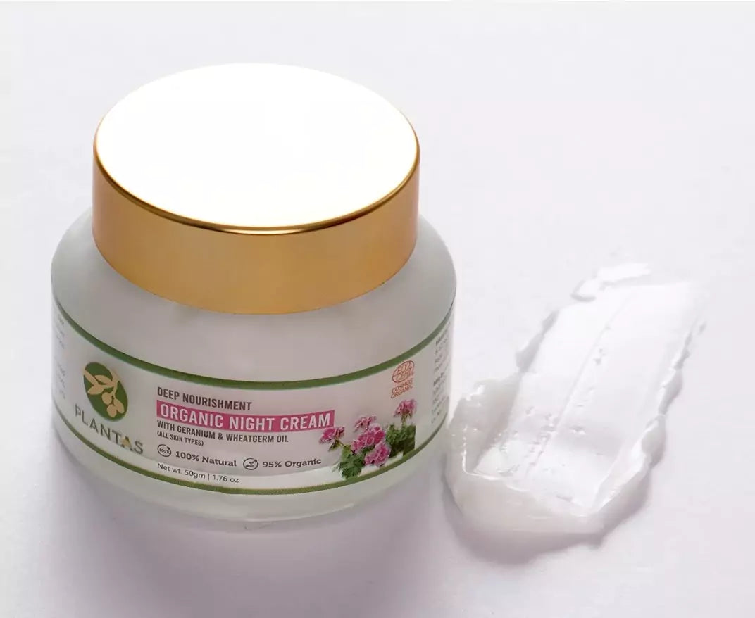 Plantas Organic Night Cream - Deep Nourishing image 2
