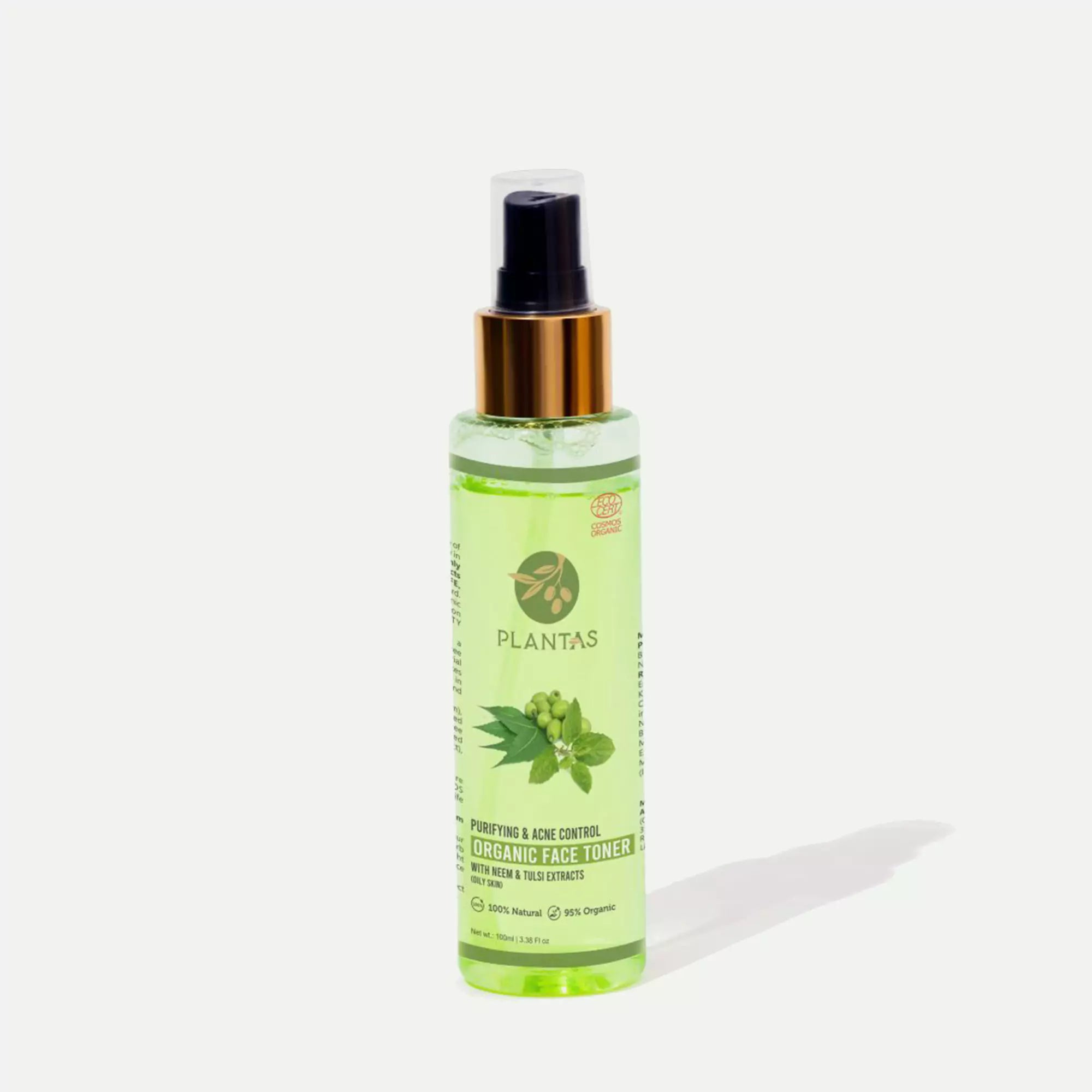 Plantas Organic Face Toner -  Purifying and Acne Defence image 0