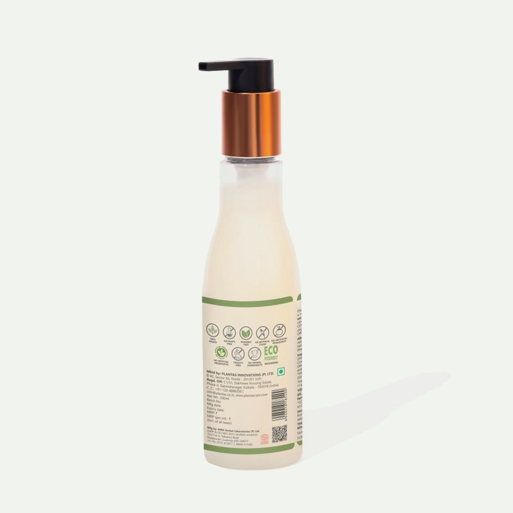 Plantas Organic Shampoo - Hairfall Control and Repair image 1