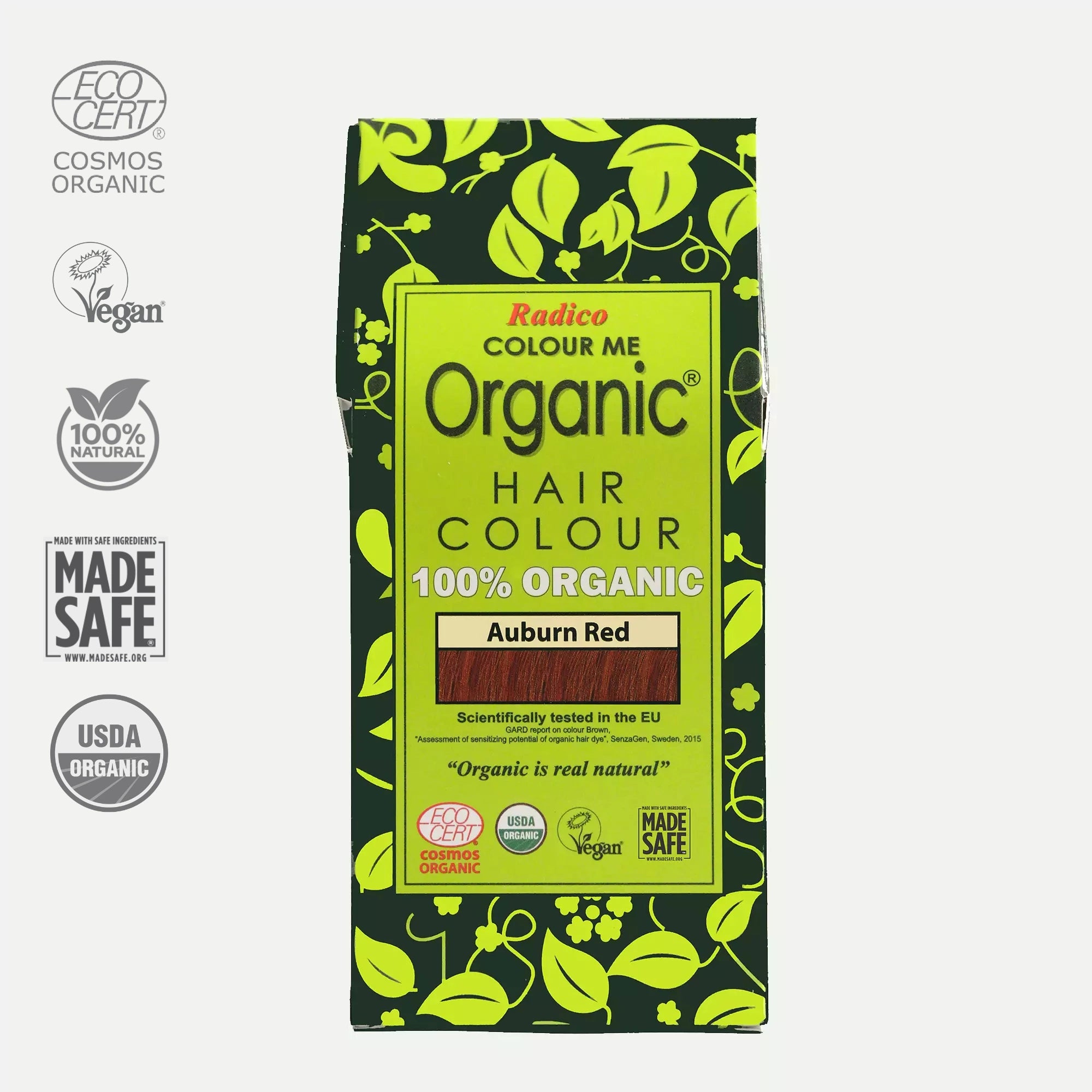 Auburn Red - Radico Organic Hair Colour