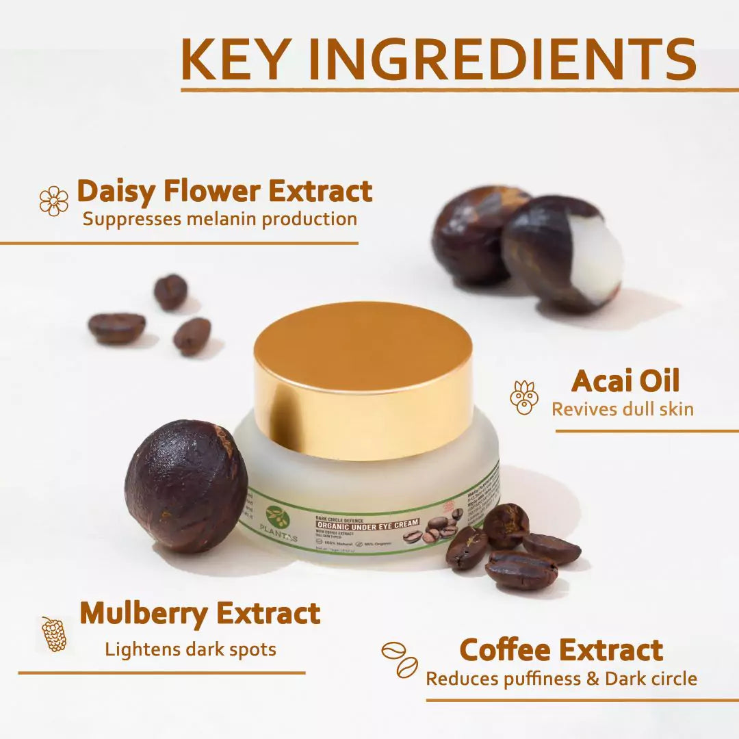 Plantas Organic Under Eye Cream - Dark Circle Defence image 2