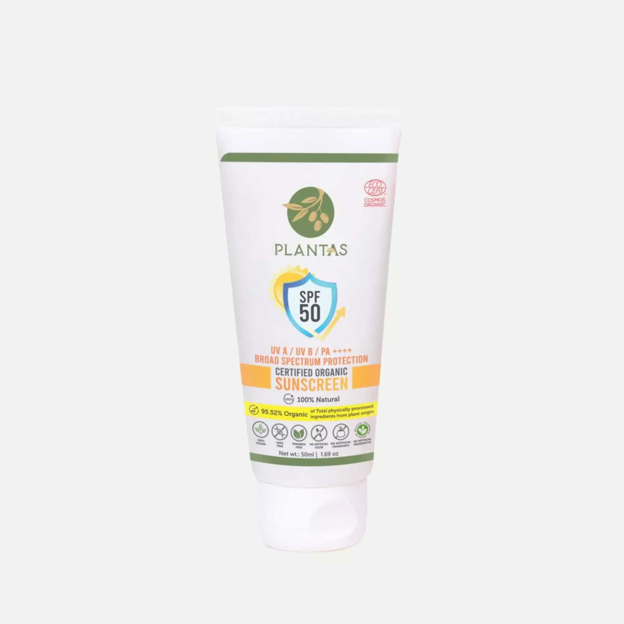 Plantas Sunscreen with SPF 50