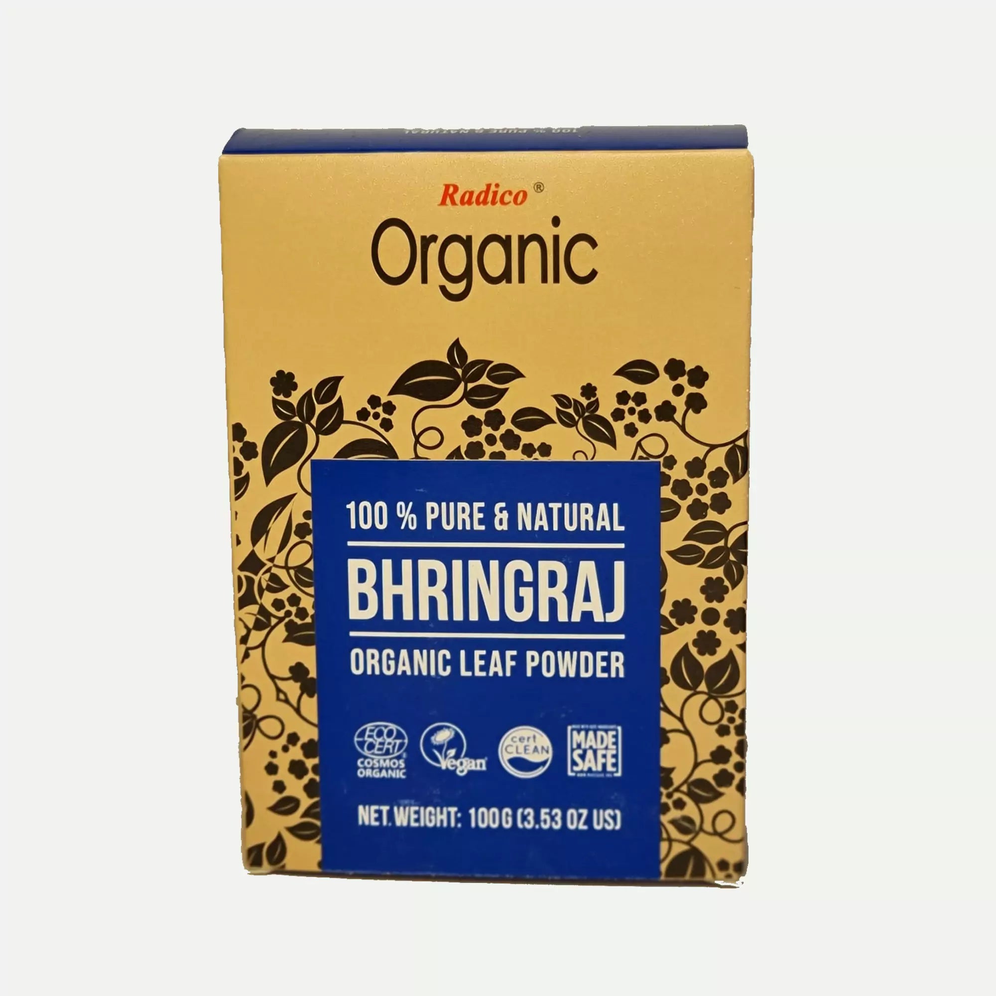 Bhringraj Leaf Hair Powder - Radico Organic Scalp Treatment Mask image 0