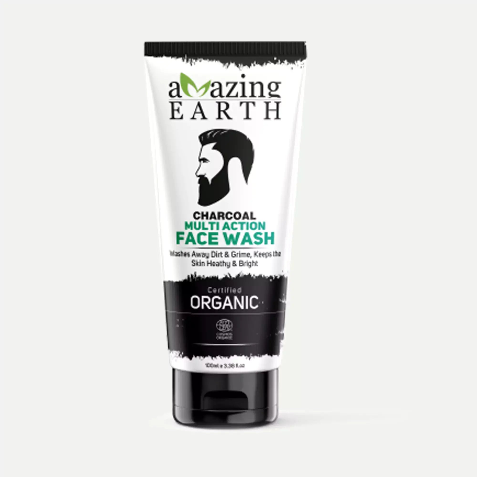 AMAzing Earth Organic Charcoal Multi-Action Face Wash image 0