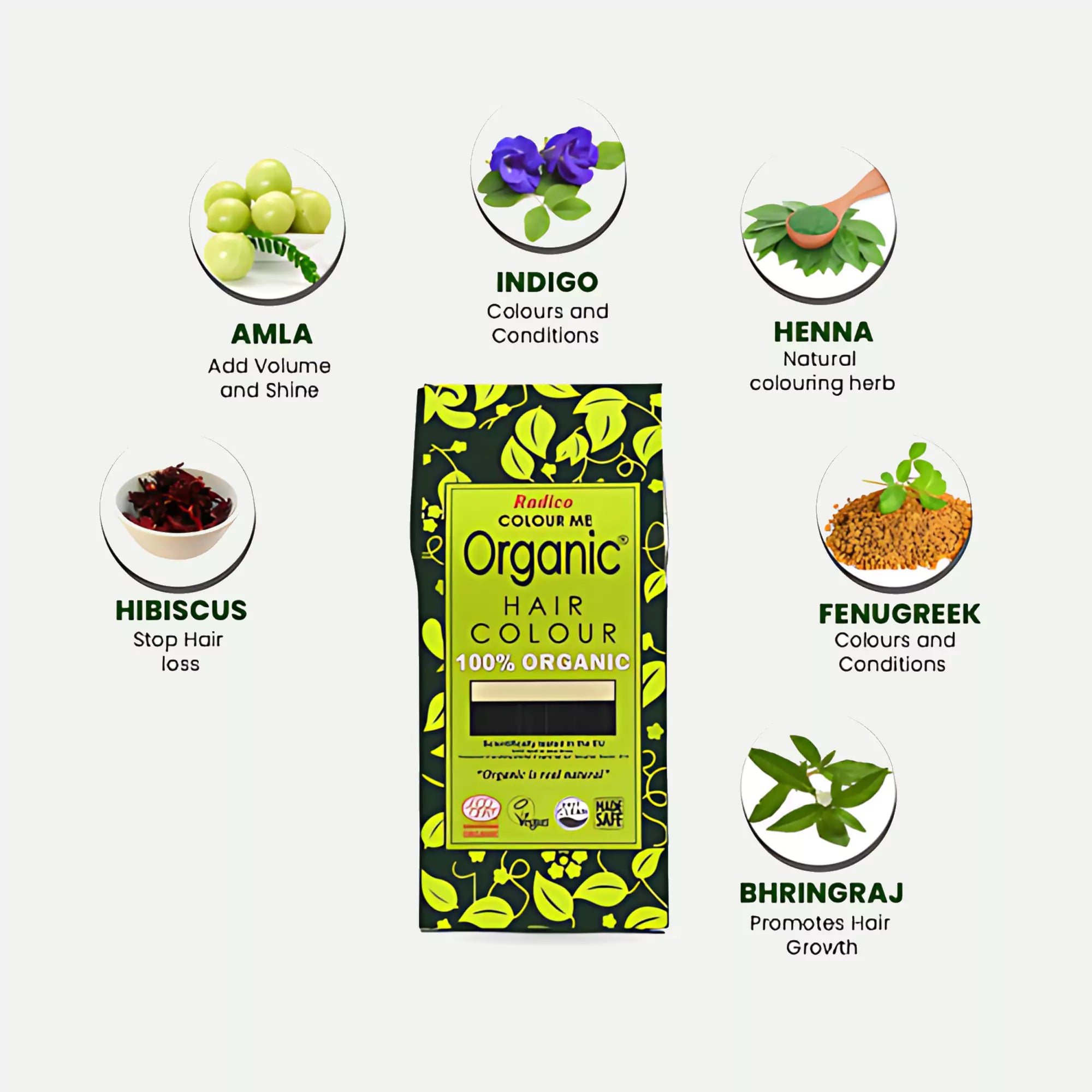 Golden Blonde - Radico Organic Hair Colour