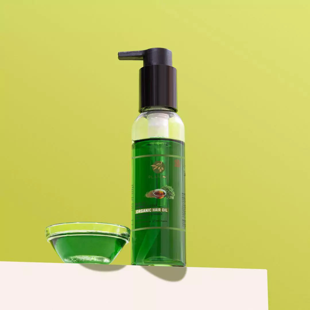 Plantas Organic Hair Oil - Hair Fall Control and Repair