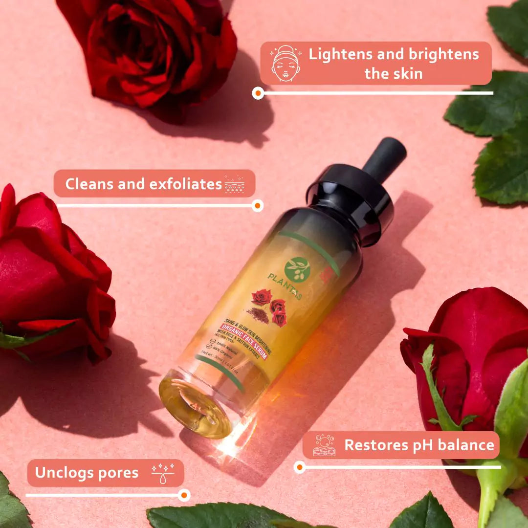Plantas Organic Face Serum - Skin Brightening