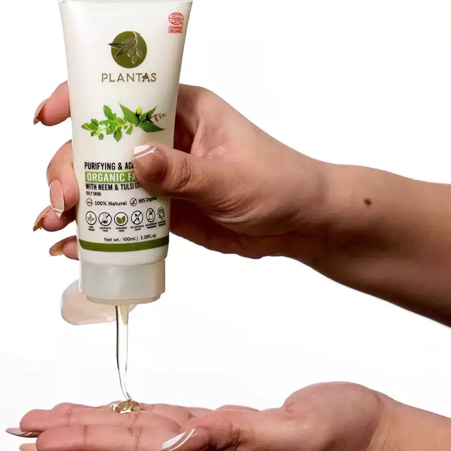 Plantas Organic Face Wash - Purifying and Acne Control image 3