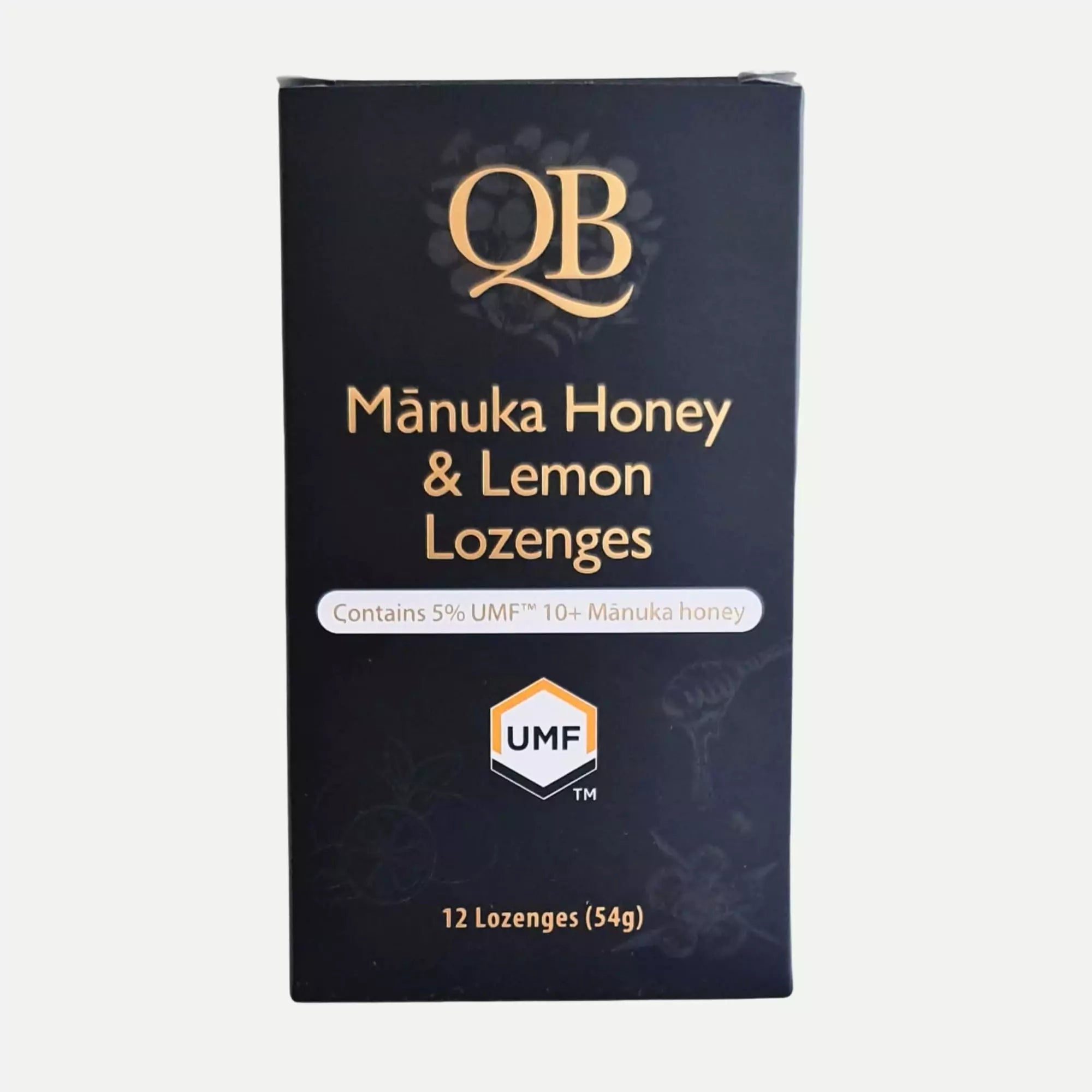 QB Manuka Honey Lemon Lozenges image 0