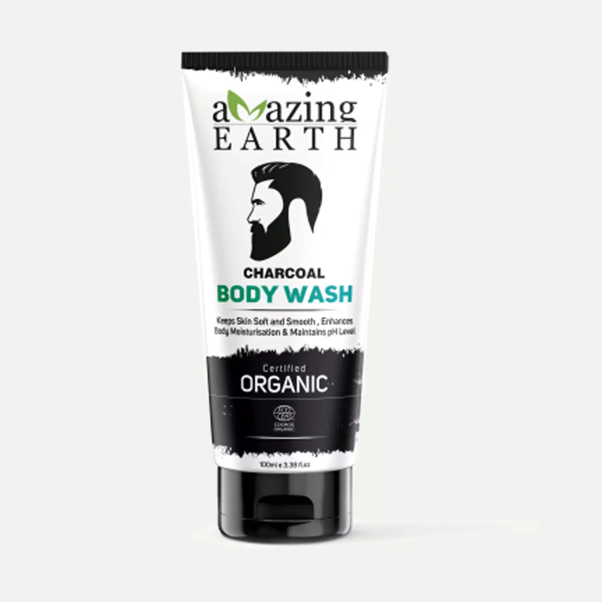 AMAzing Earth Organic Charcoal Body Wash image 0