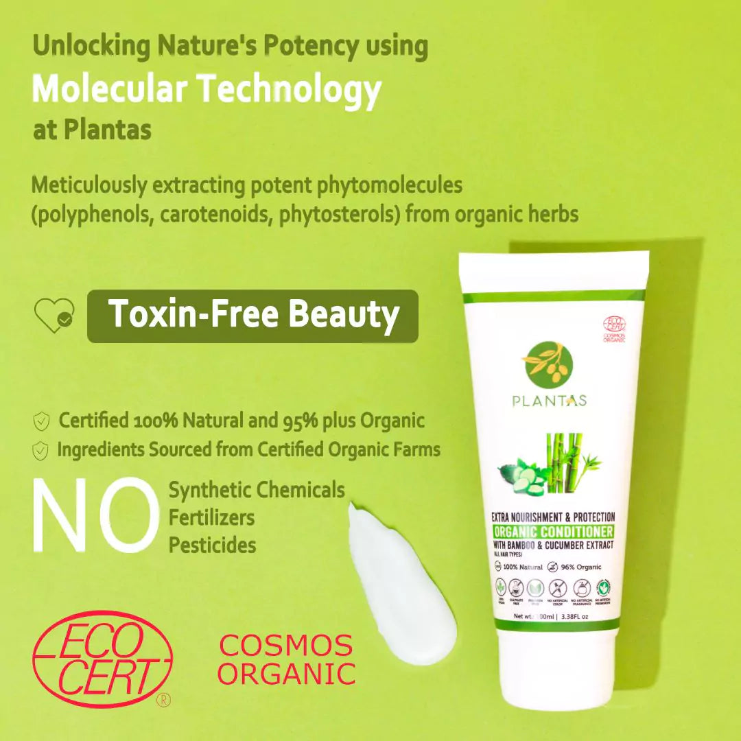 Plantas Organic Hair Conditioner - Extra Nourishment & Protection image 7