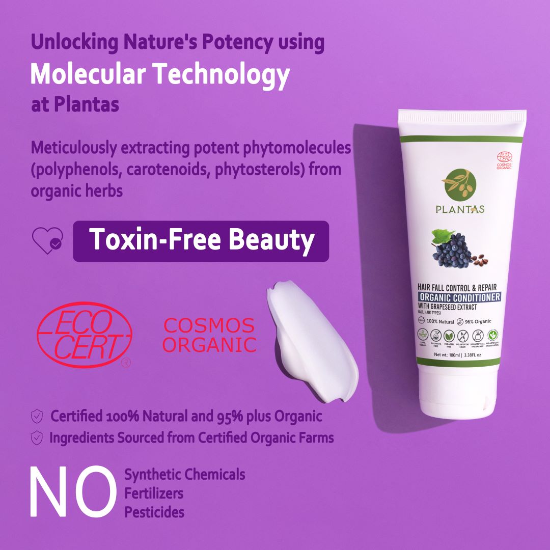 Plantas Organic Hair Conditioner - Hairfall Control and Repair image 7