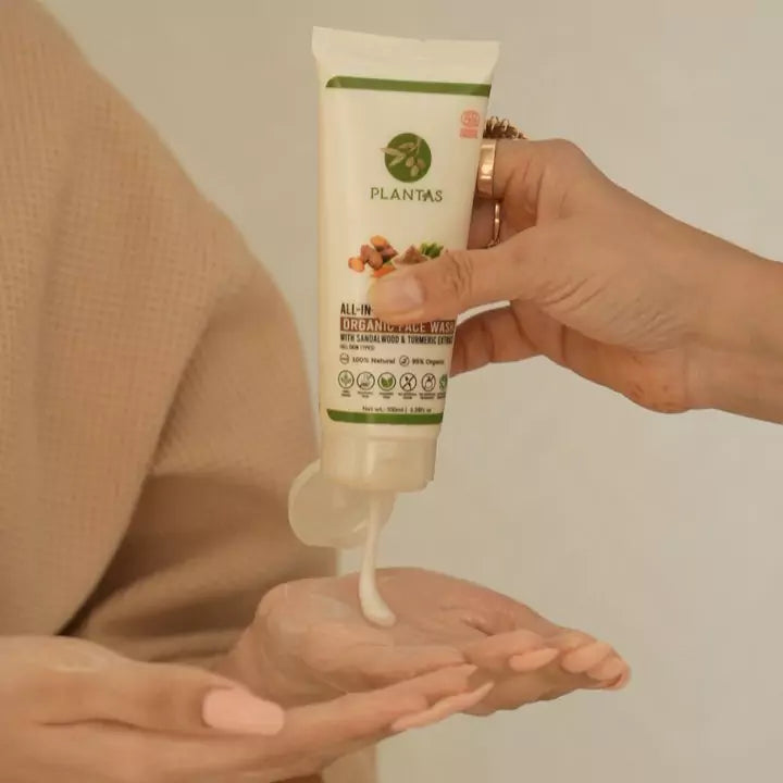 Plantas Organic Face Wash -  All in One image 3