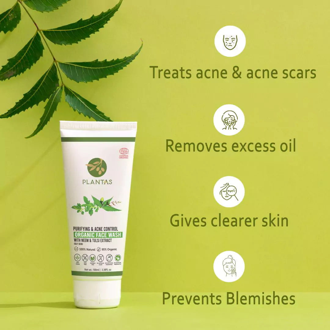 Plantas Organic Face Wash - Purifying and Acne Control image 6