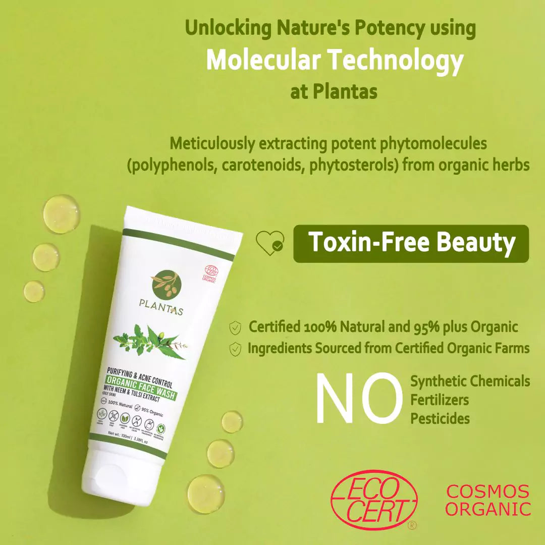 Plantas Organic Face Wash - Purifying and Acne Control image 7