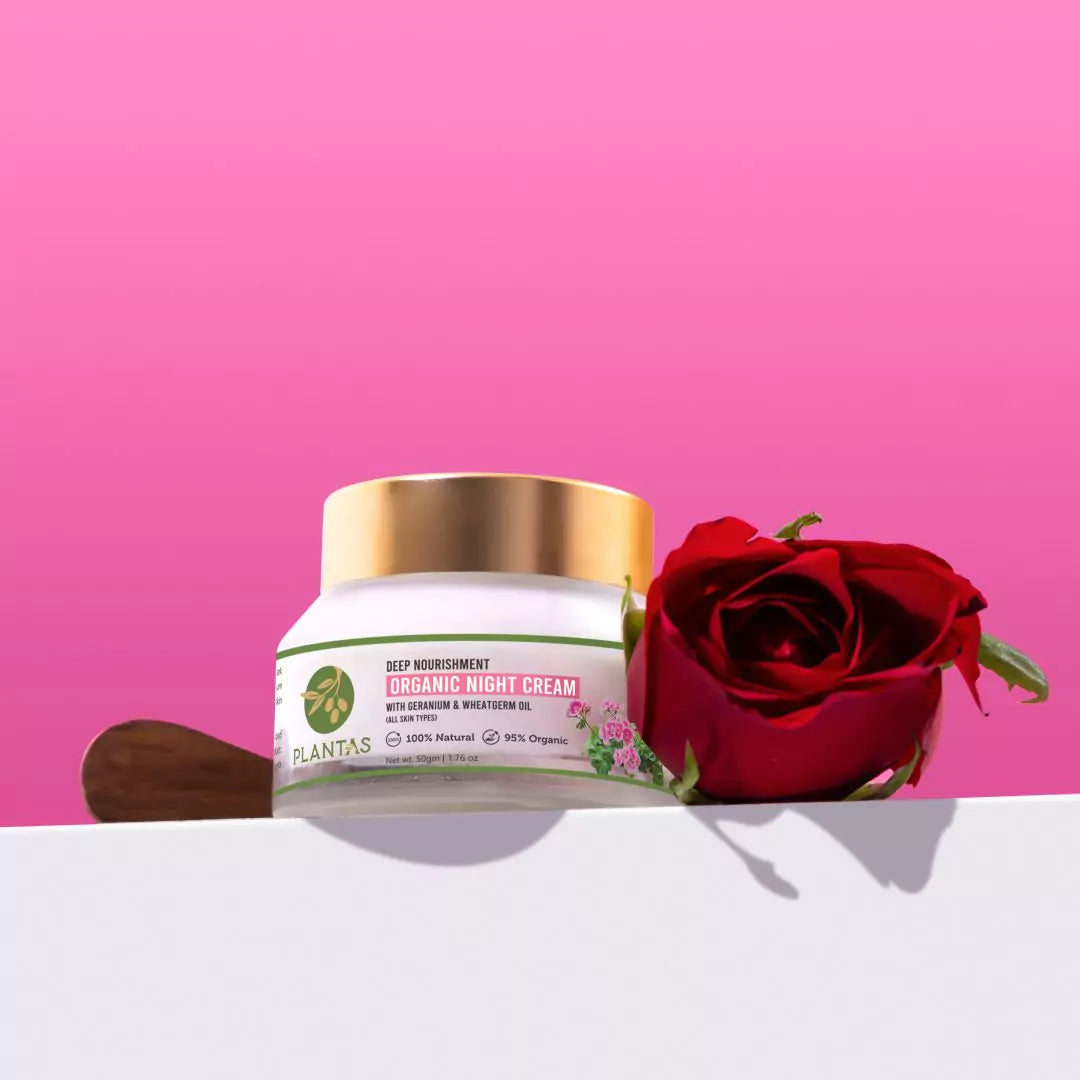 Plantas Organic Night Cream - Deep Nourishing image 10