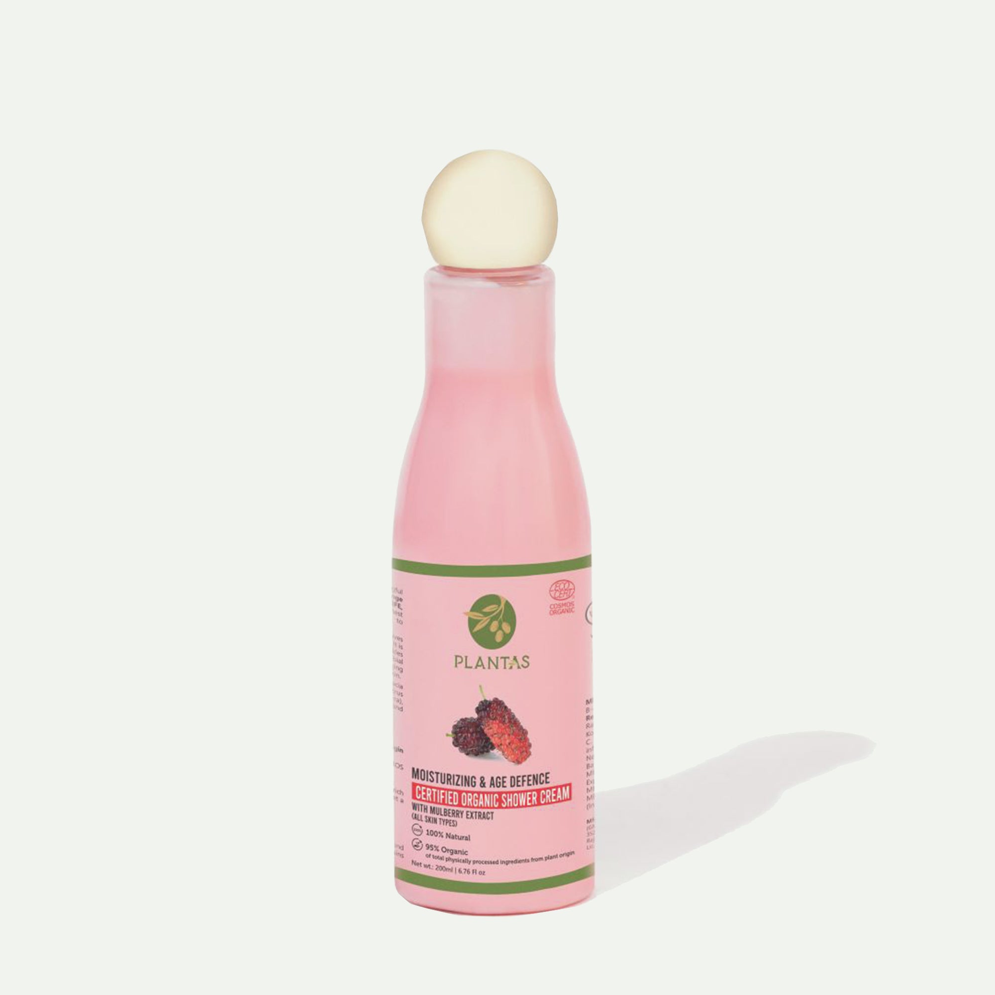 Plantas Organic Shower Cream - Age Defence & Cell Renewal image 0