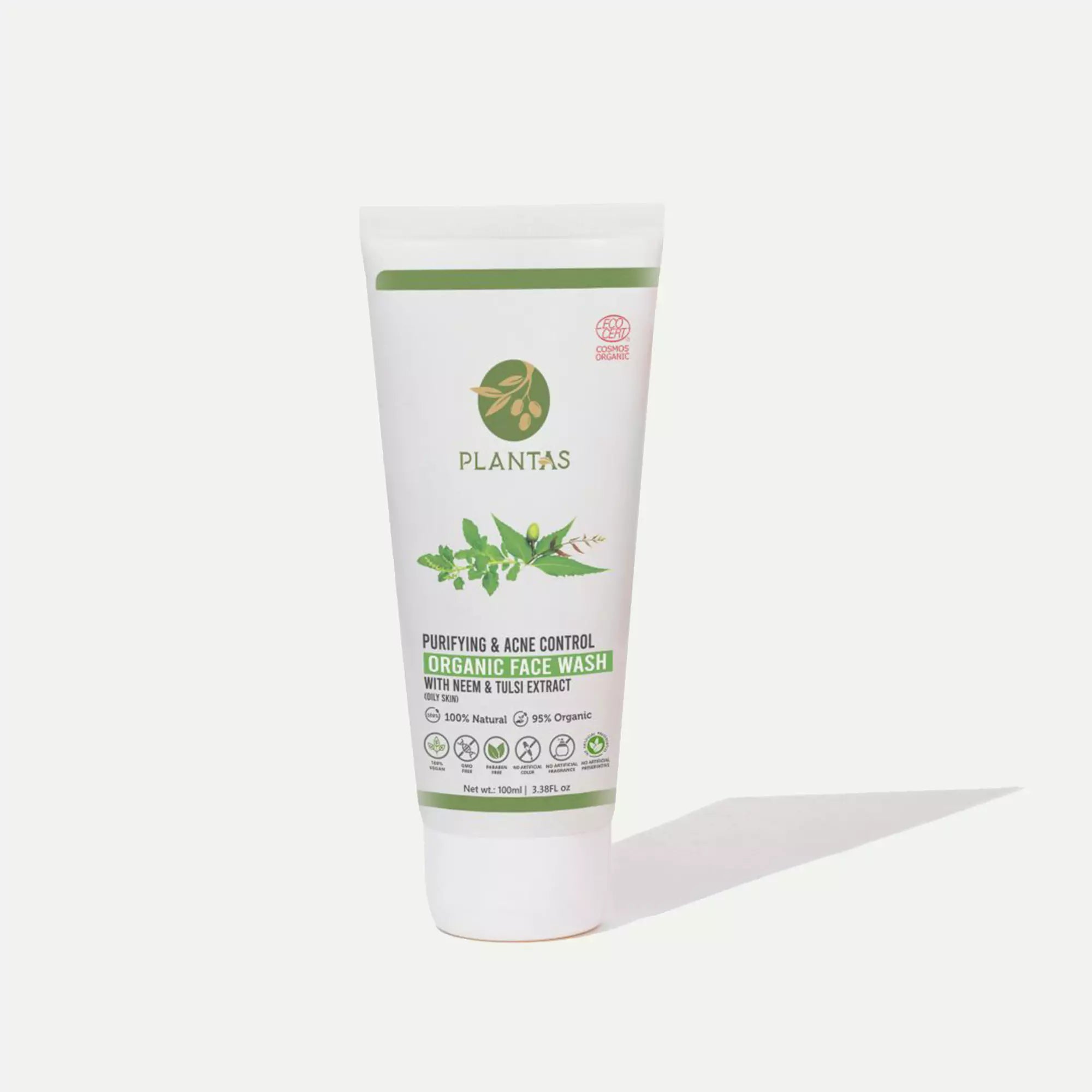 Plantas Organic Face Wash - Purifying and Acne Control image 0