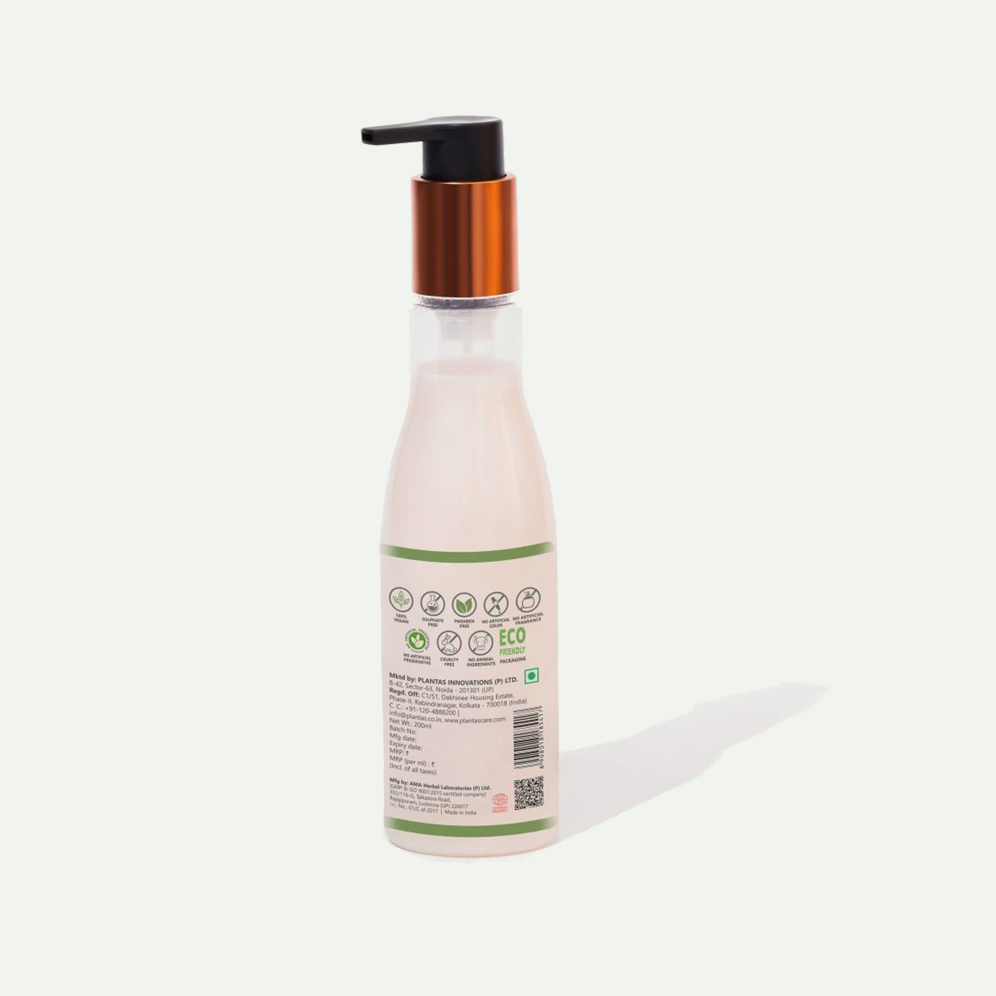 Plantas Organic Shampoo  - Extra Nourishment & Protection image 1