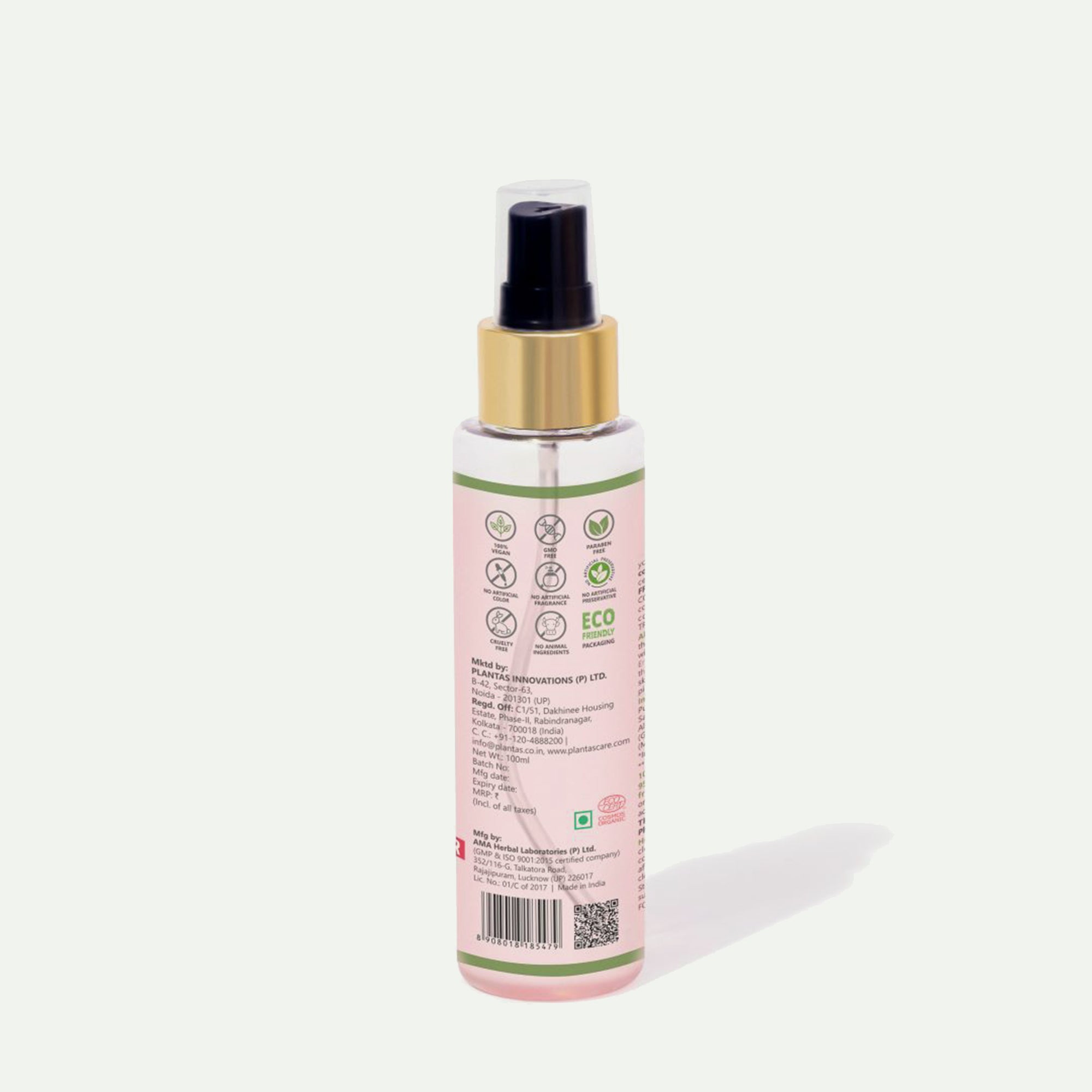 Plantas Organic Face Toner -  Skin Brightening image 1