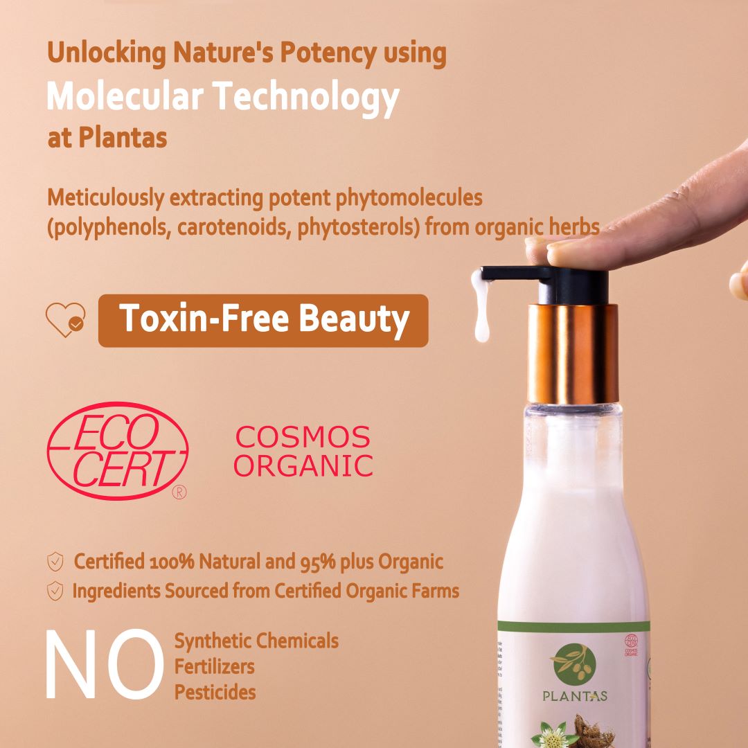 Plantas Organic Shampoo  - Extra Nourishment & Protection image 6