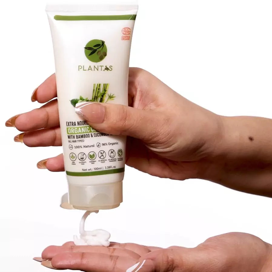 Plantas Organic Hair Conditioner - Extra Nourishment & Protection image 3