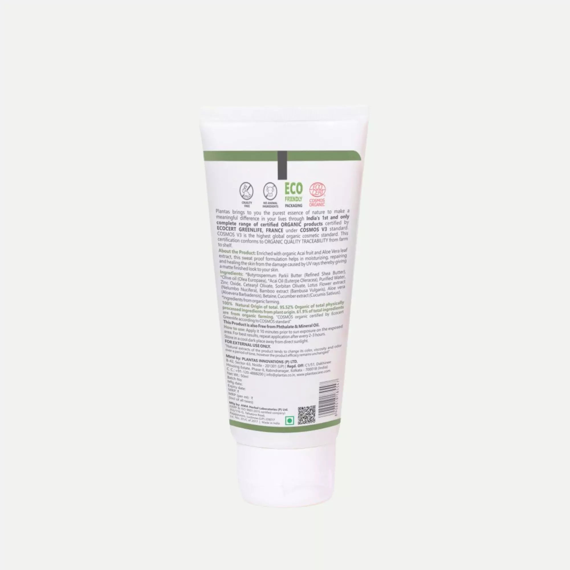 Plantas Sunscreen with SPF 50 image 1