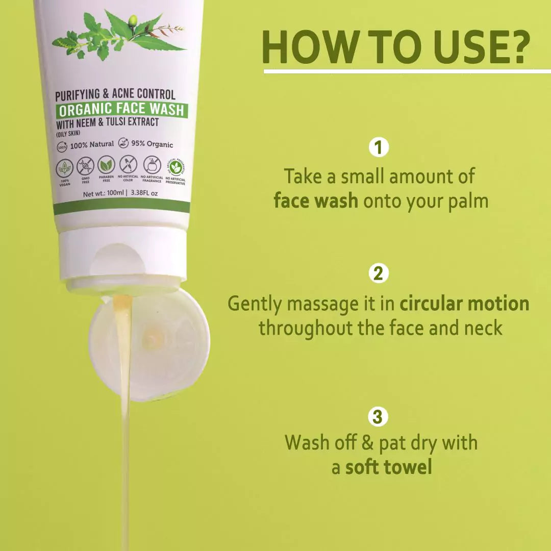 Plantas Organic Face Wash - Purifying and Acne Control image 4