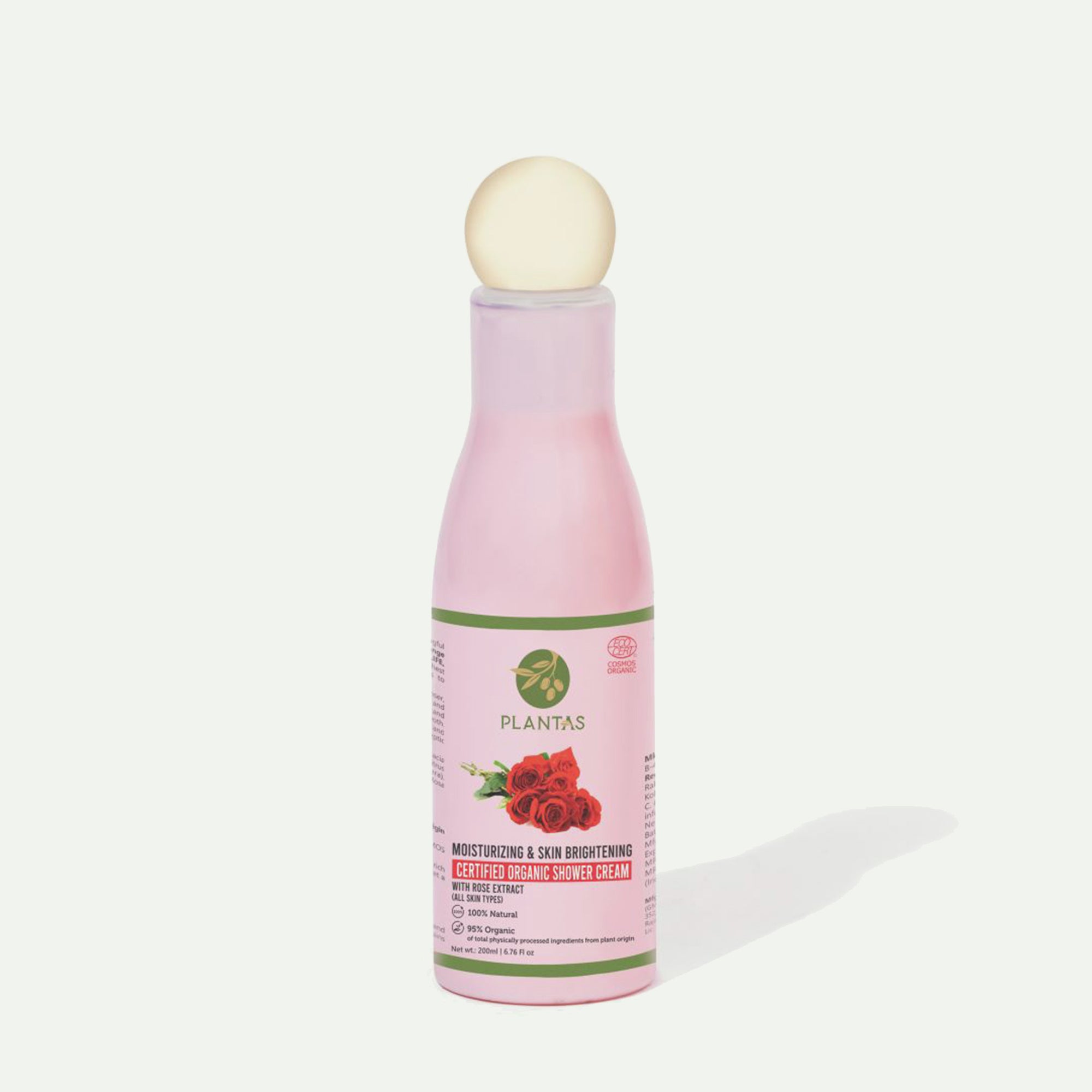 Plantas Organic Shower Cream - Moisturizing & Skin Brightening image 0
