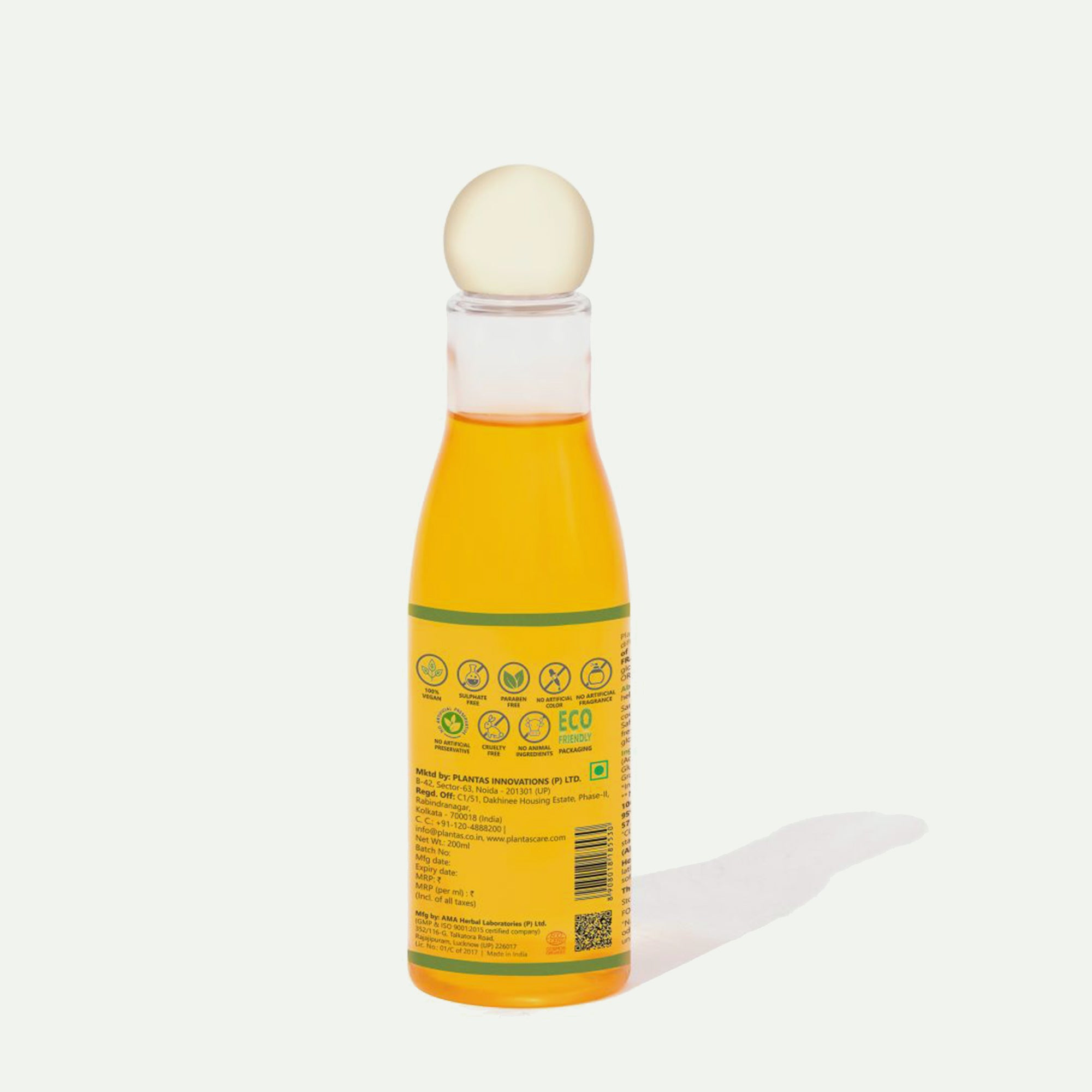 Plantas Organic Shower Gel -  Skin Brightening image 1